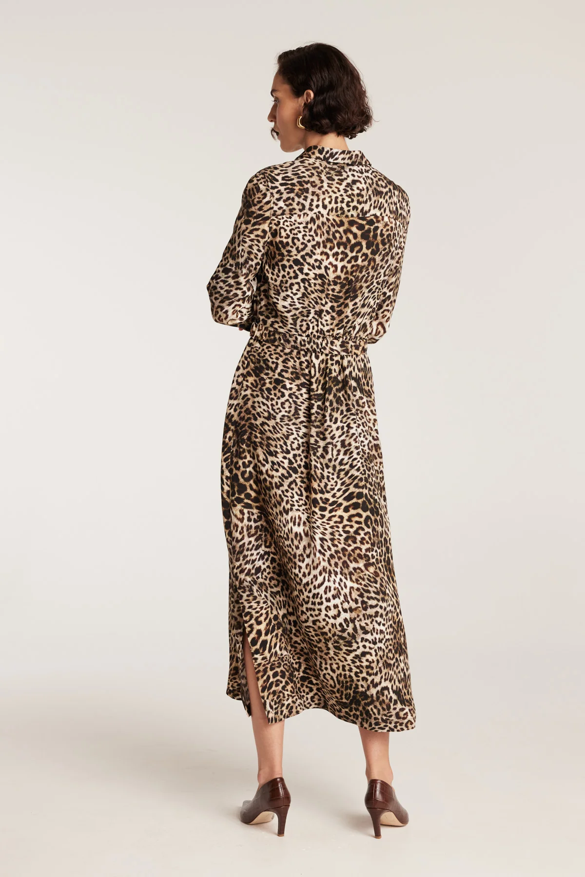 Solana Shirt Dress - Animal - Image 5