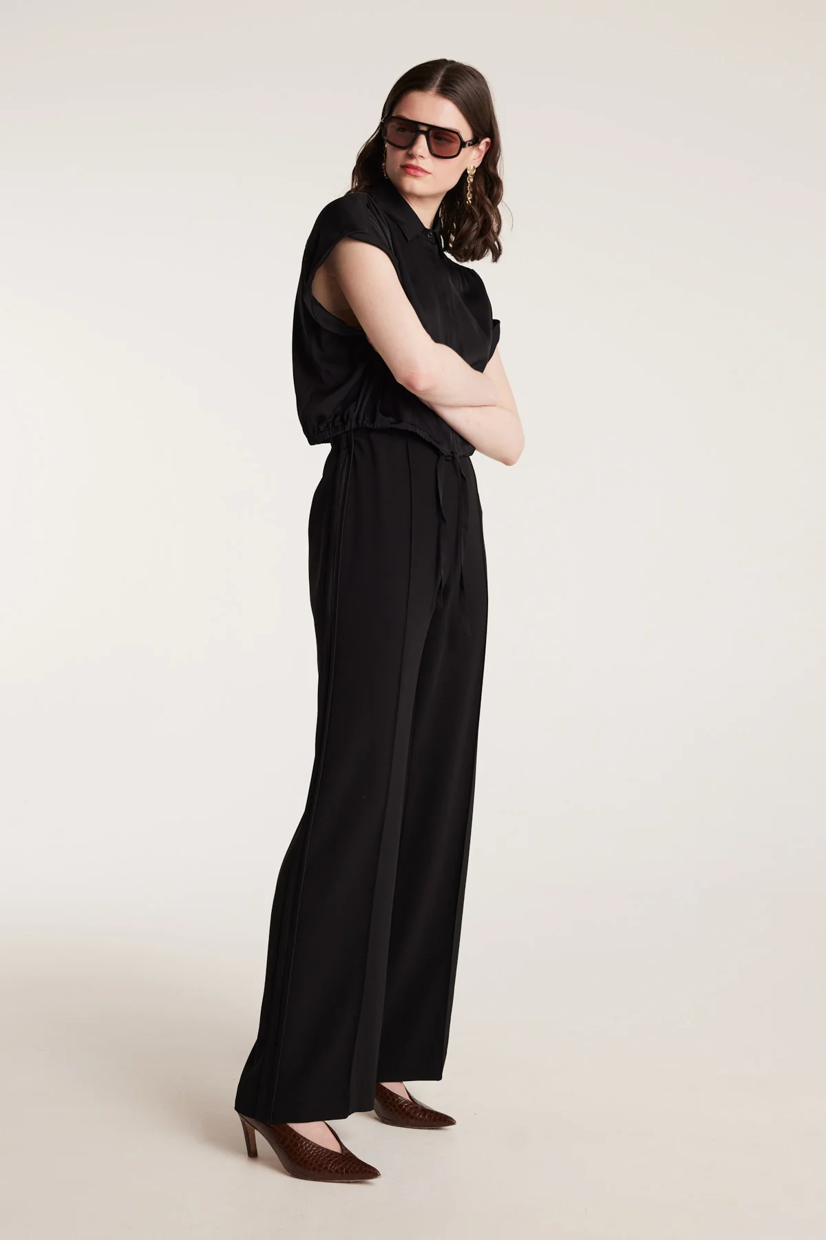 Stefania Pant - Black - Image 3