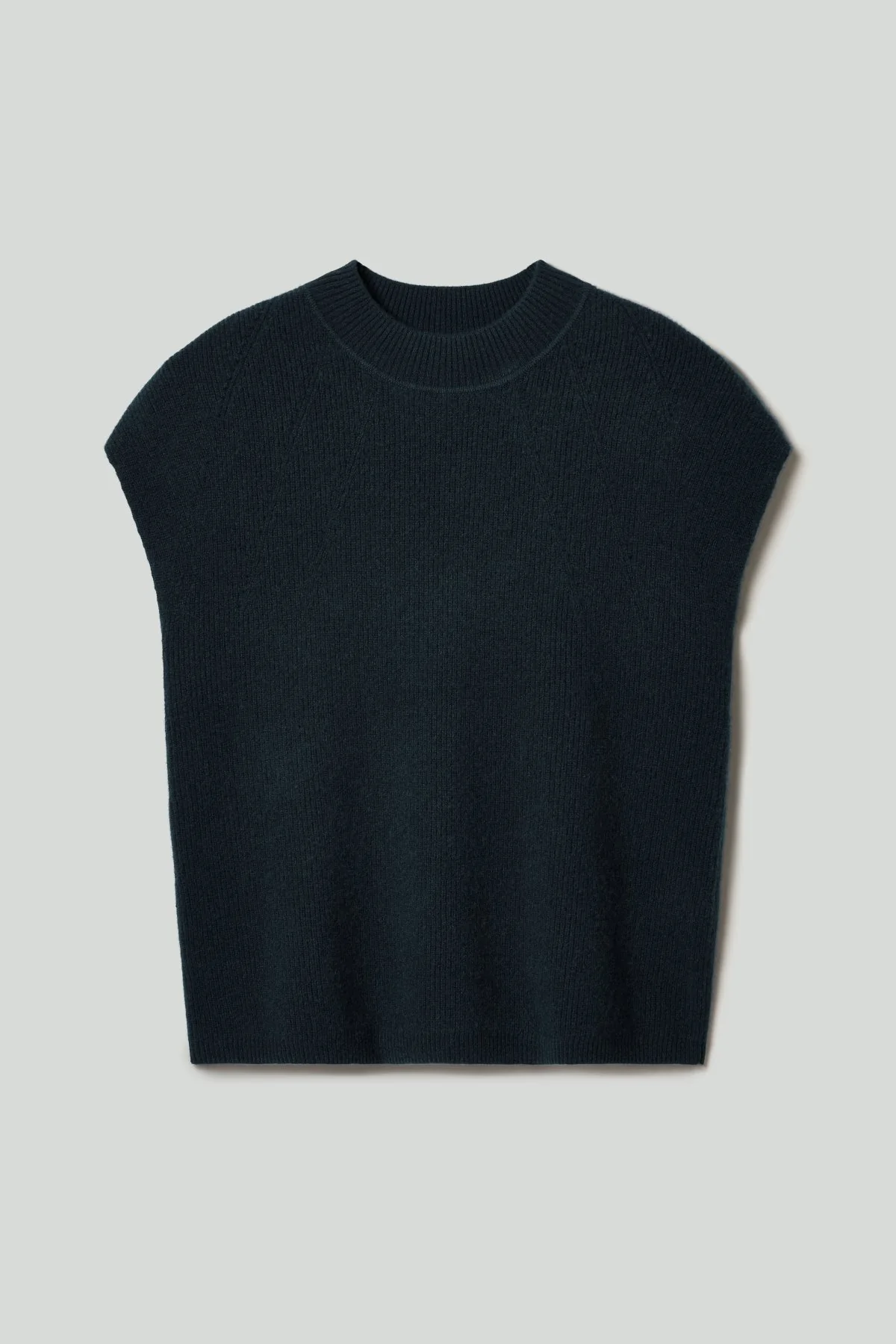Stevie Cashmere Knit Top - Navy - Image 6