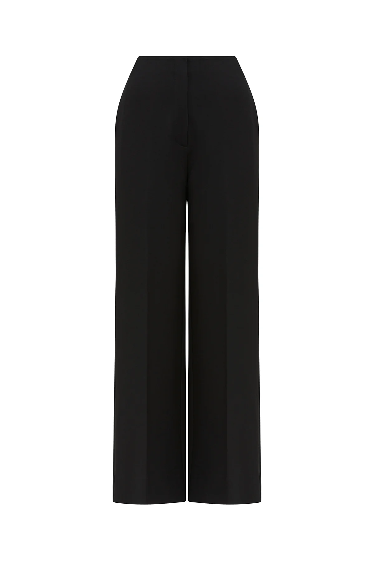 Stretch Wide Pant - Black - Image 3