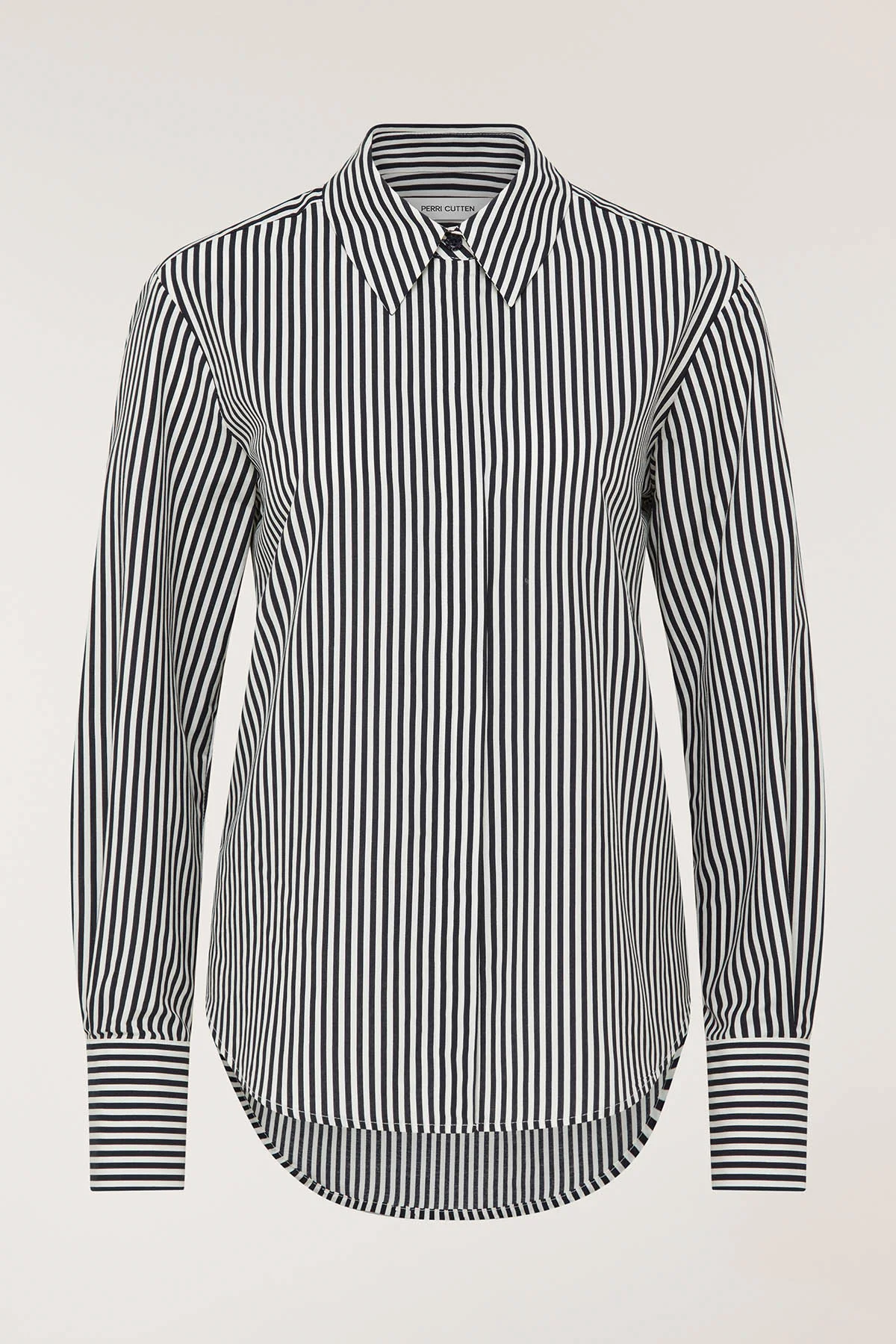Stripe Shirt - Navy/White - Image 5