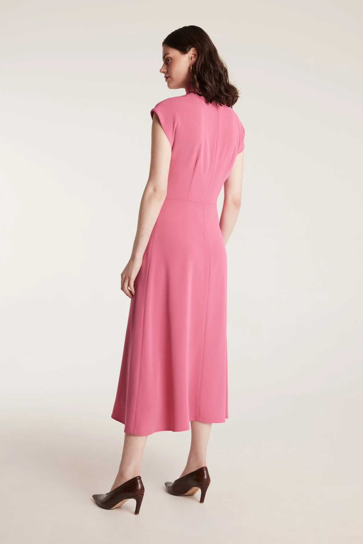 Structured Dress - Rose Pink - Image 3