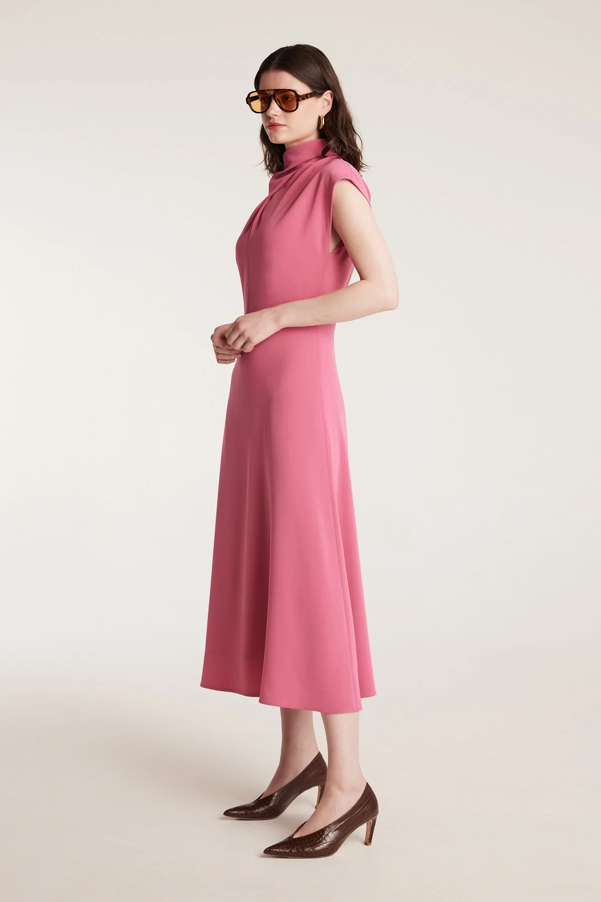 Structured Dress - Rose Pink - Image 7