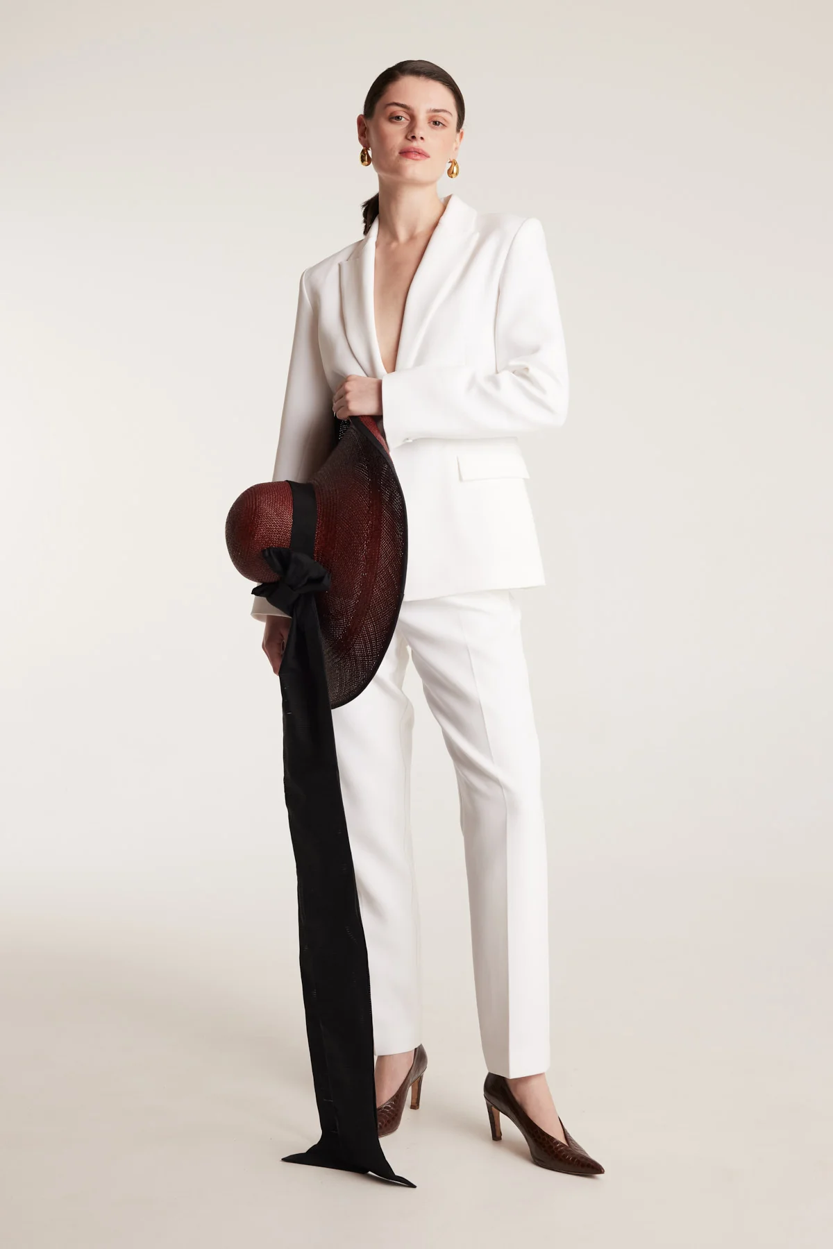 Suit Jacket - Chalk White - Image 7