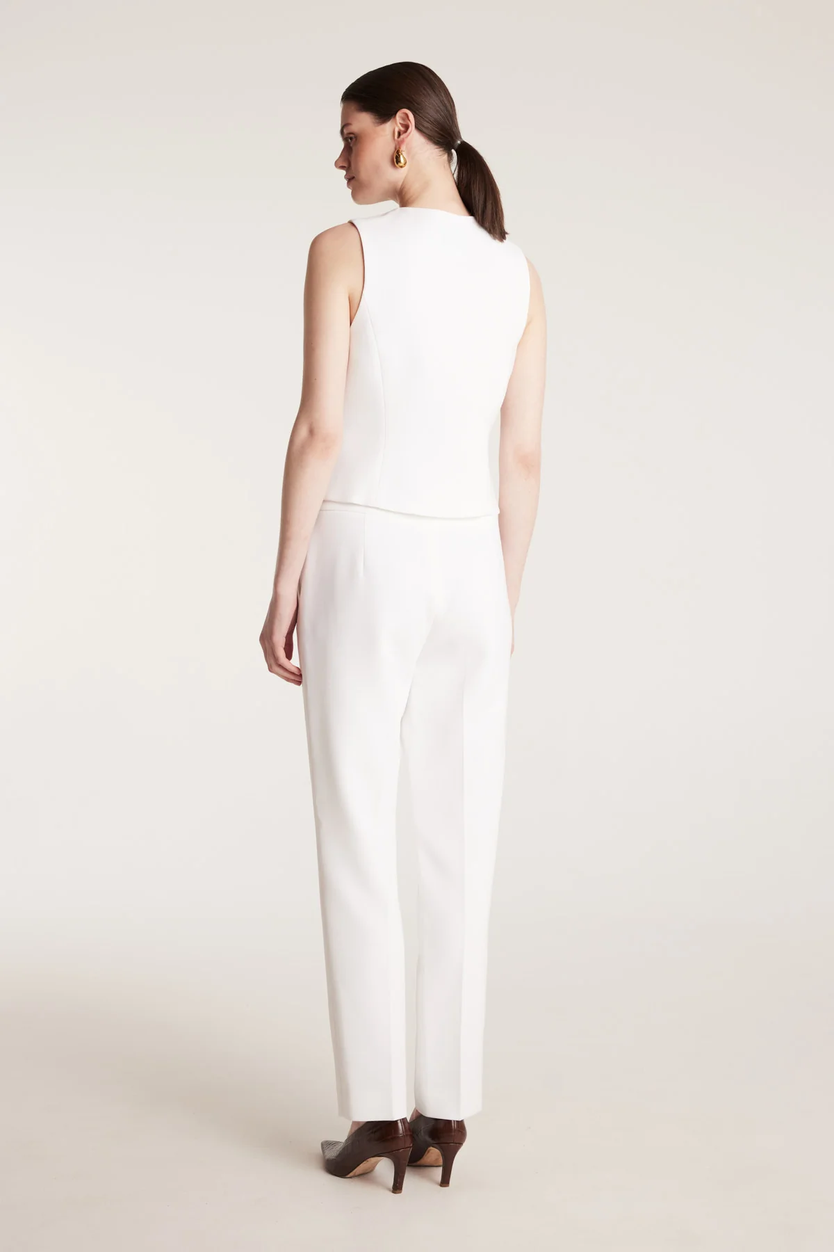 Suit Vest - Chalk White - Image 4