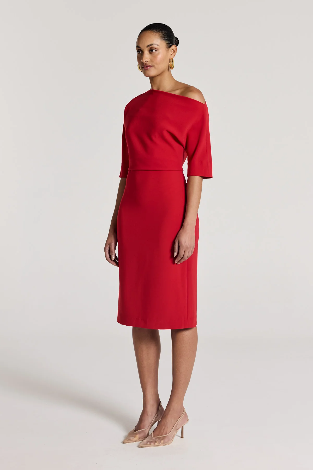 Symphony Dress - Red - Image 4