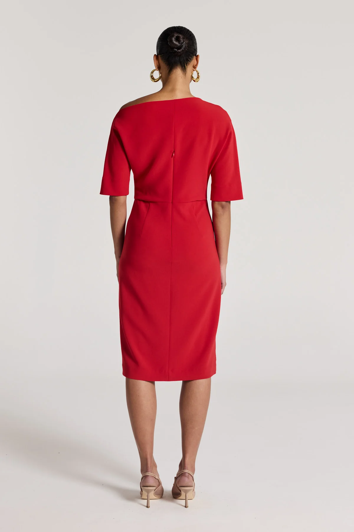 Symphony Dress - Red - Image 5