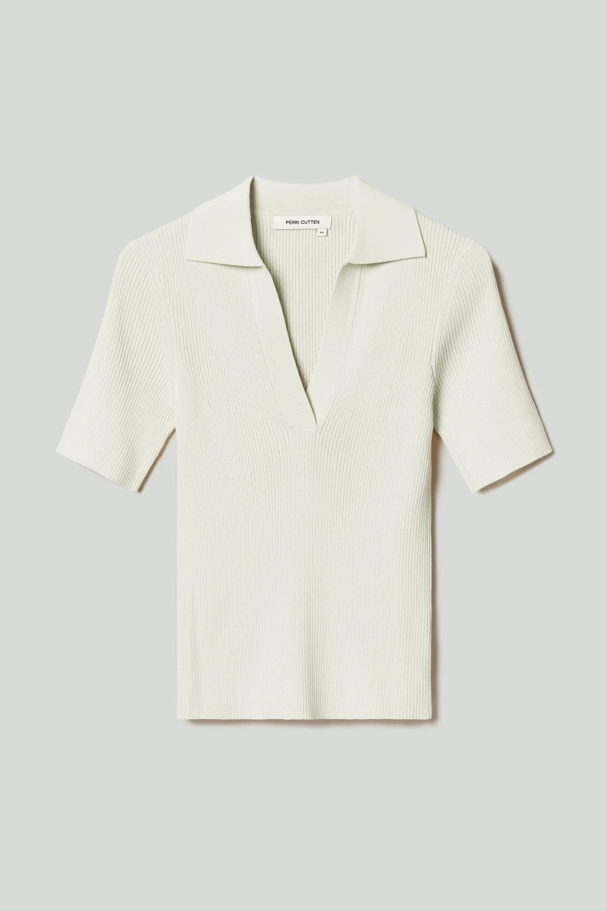 Taylor Crepe Knit Top - Ecru - Image 6