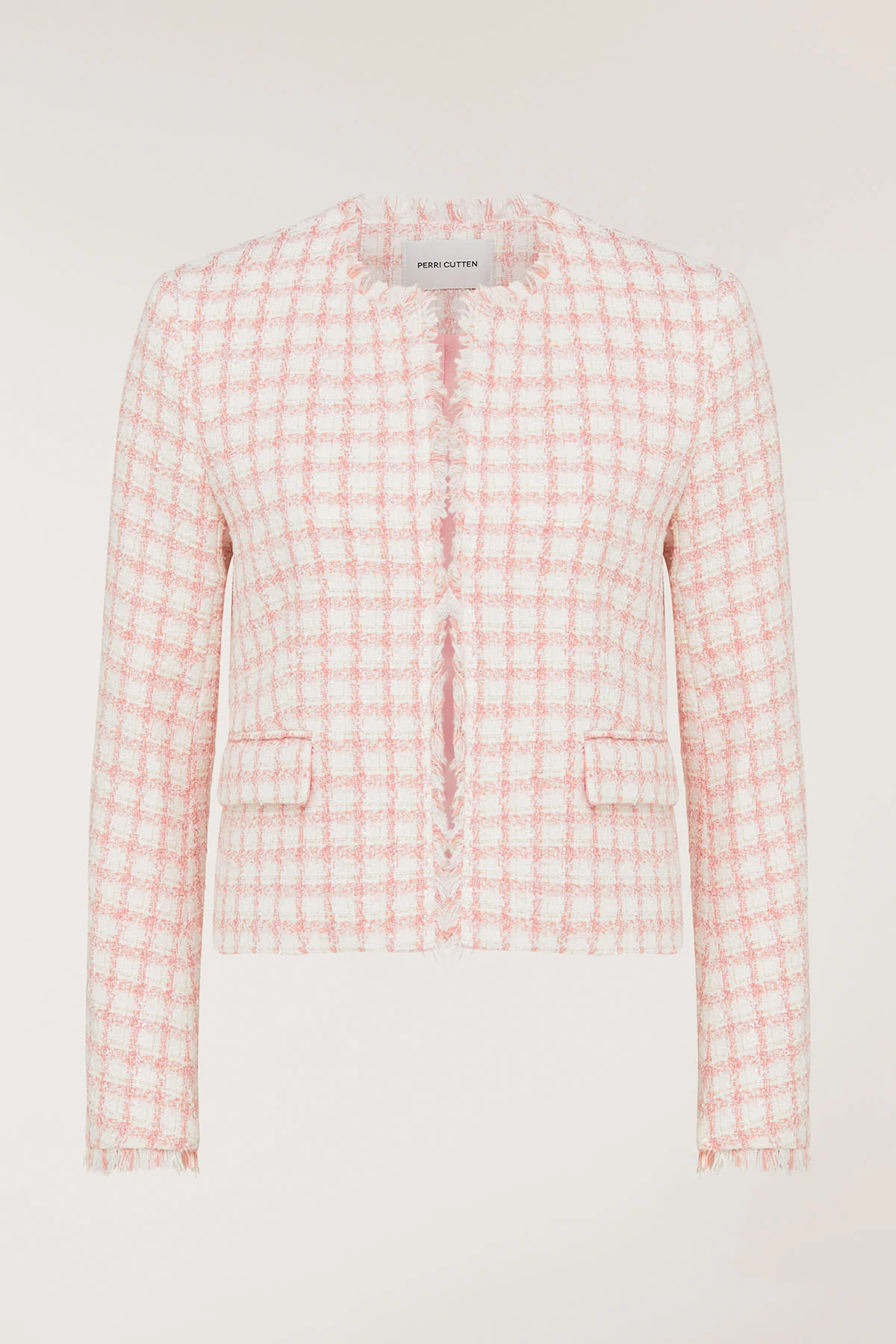 Texture Jacket - Pink/Tweed - Image 5