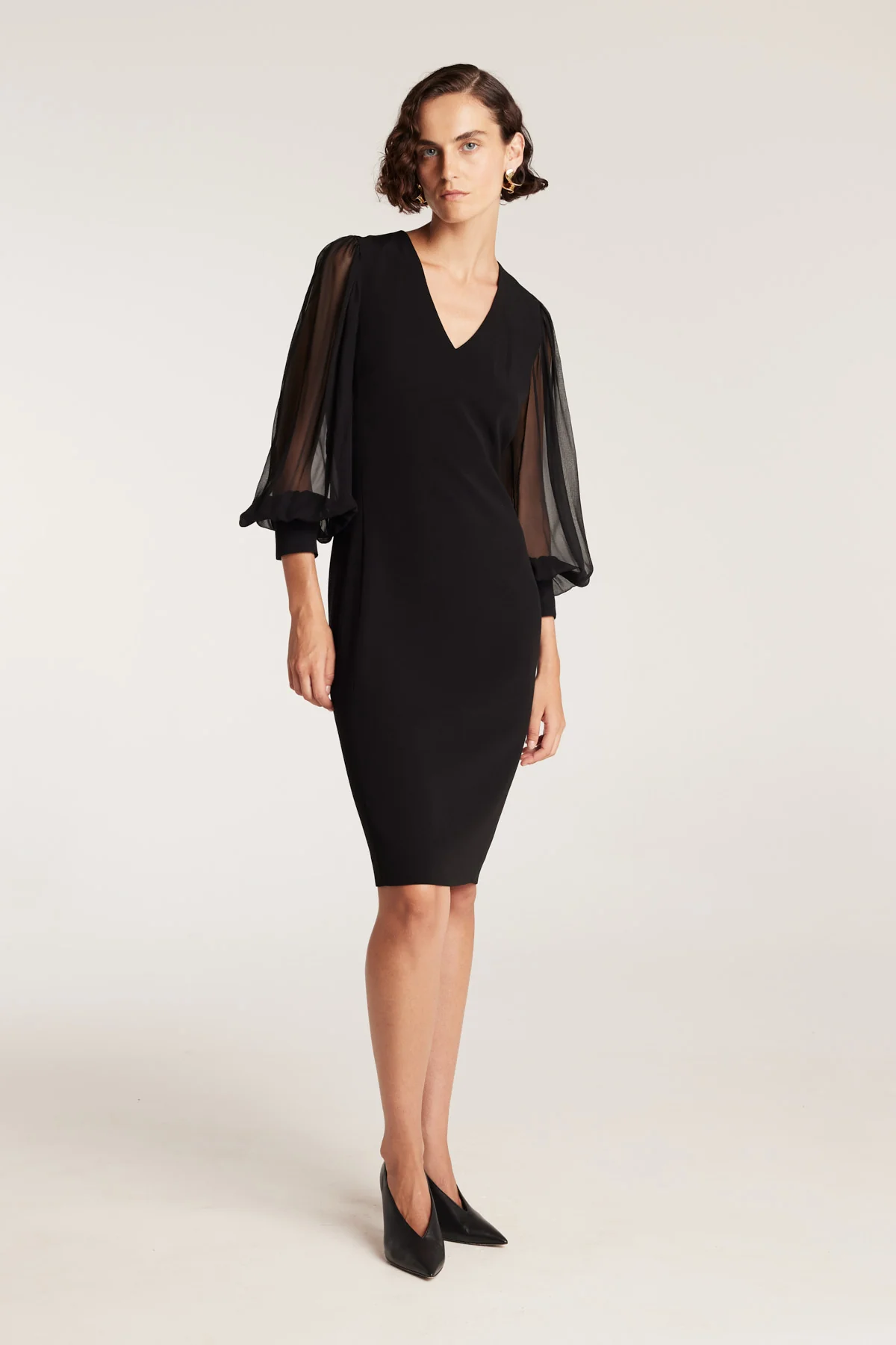 Thea Dress - Black - Image 4