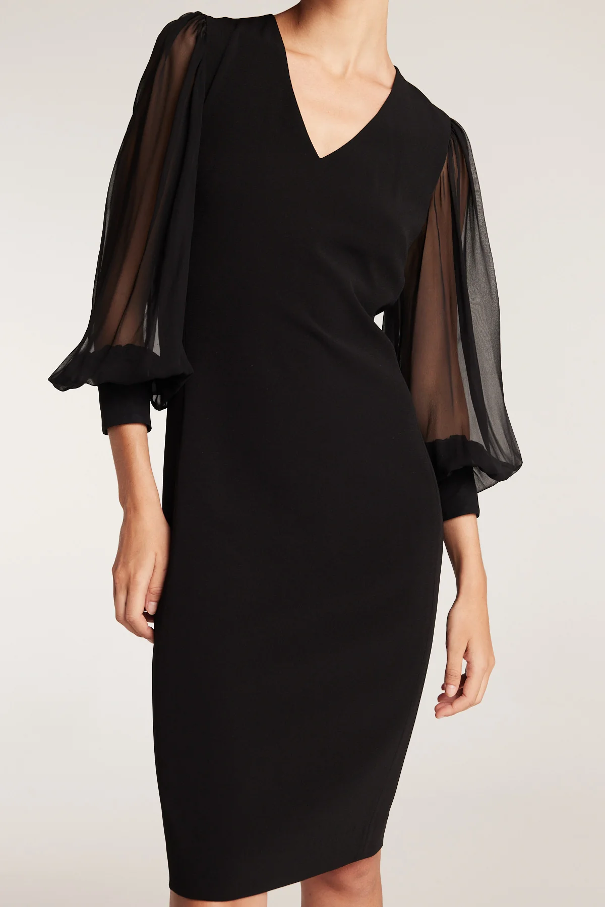 Thea Dress - Black - Image 6
