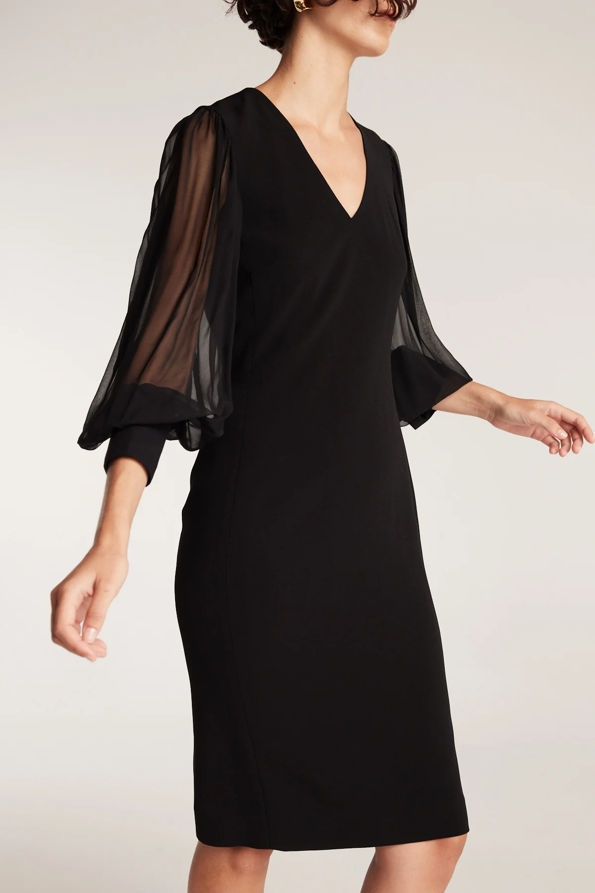 Thea Dress - Black - Image 7