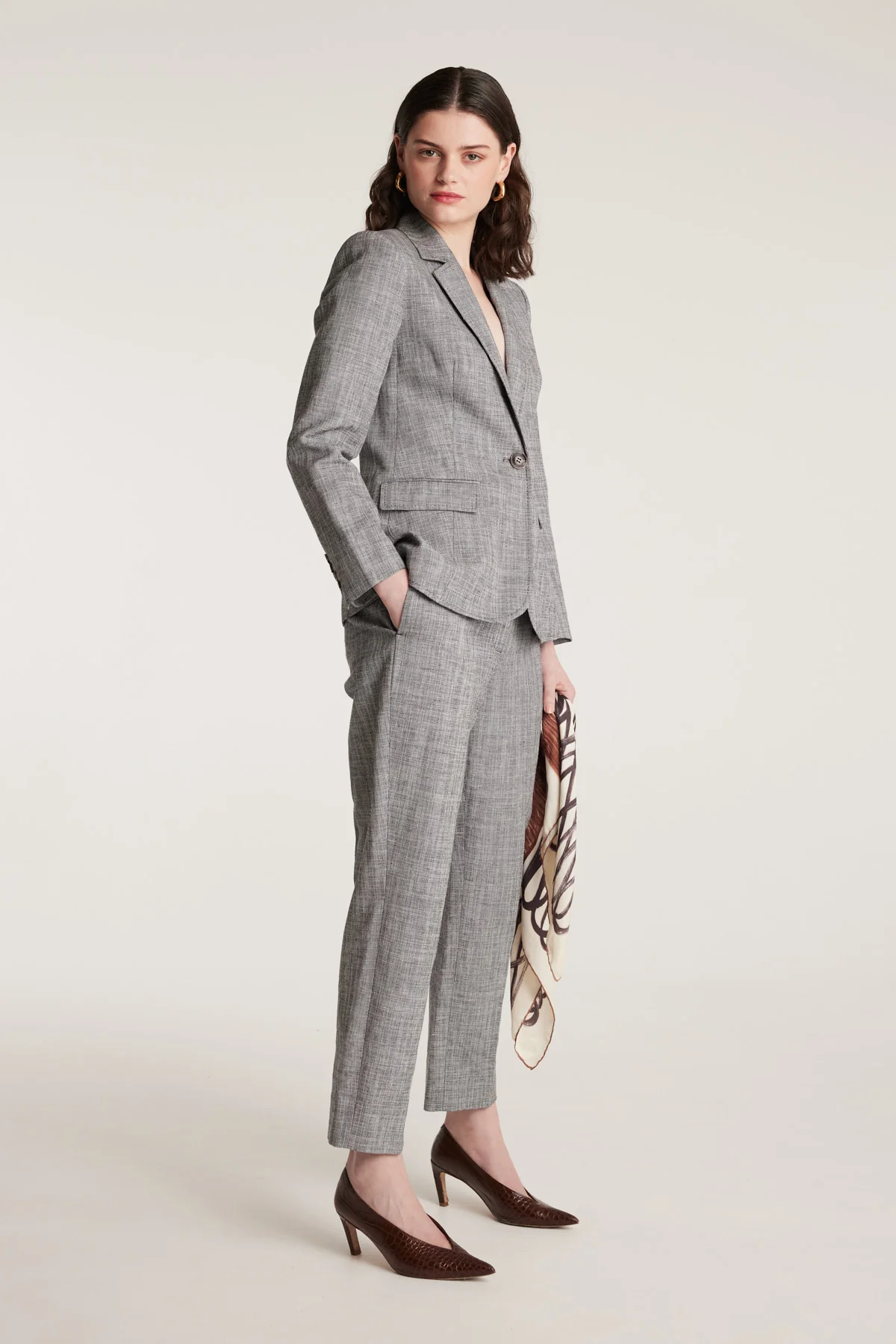 Tuscan Jacket - Black/White - Image 3