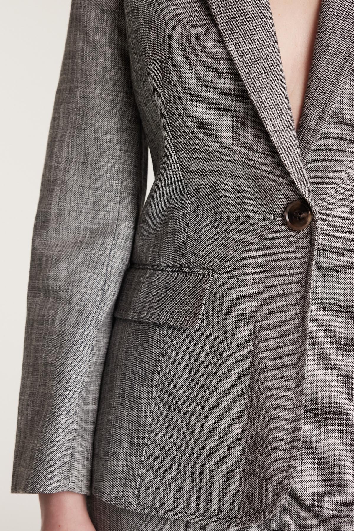 Tuscan Jacket - Black/White - Image 5