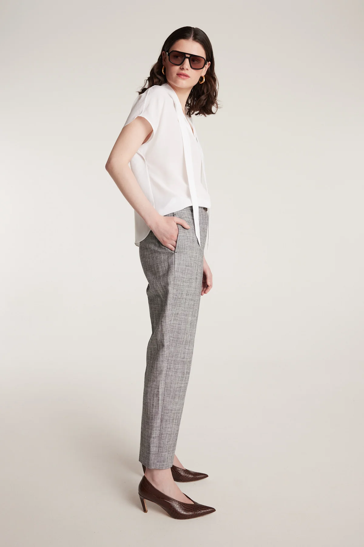 Tuscan Pant - Black/White - Image 8