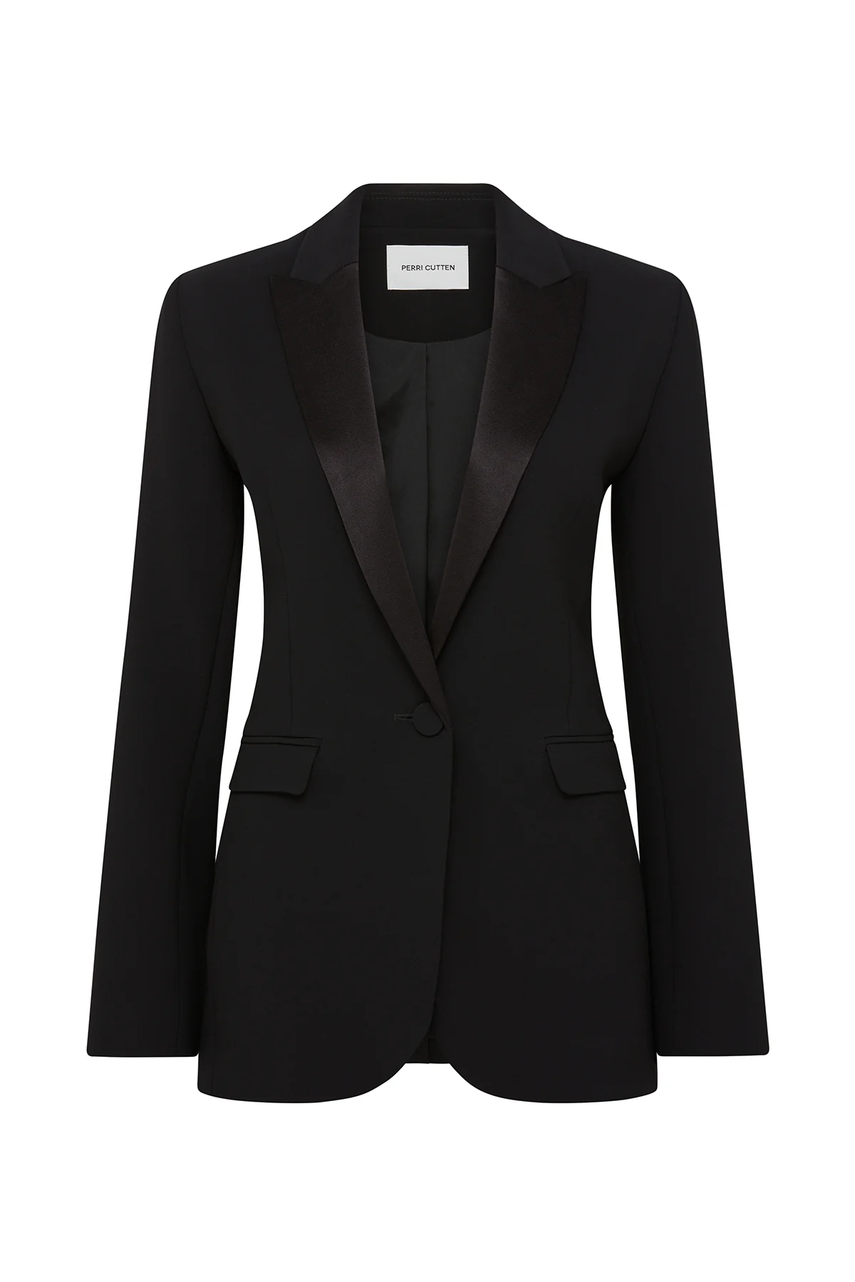 Tuxedo Jacket - Black - Image 3