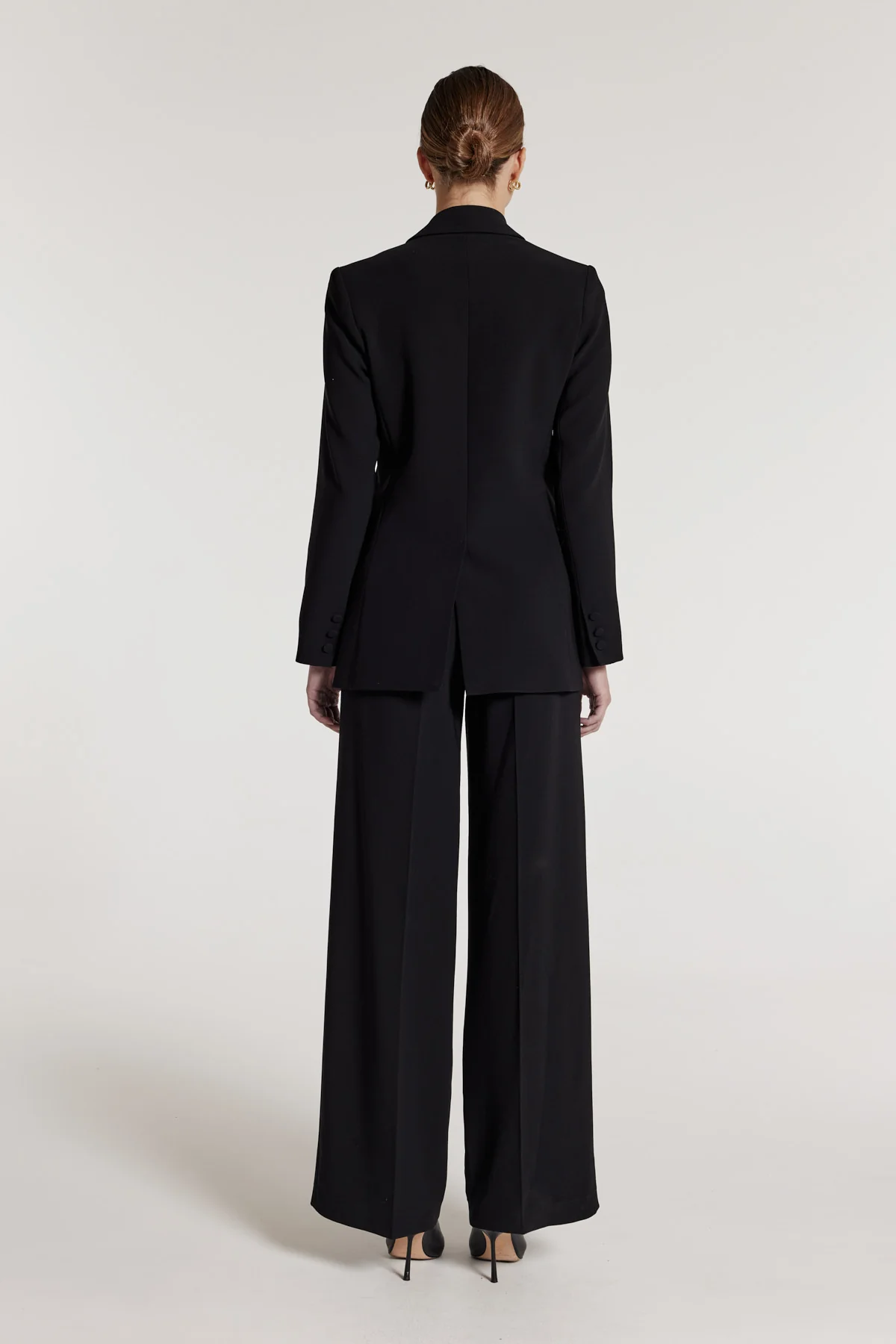 Tuxedo Jacket - Black - Image 5