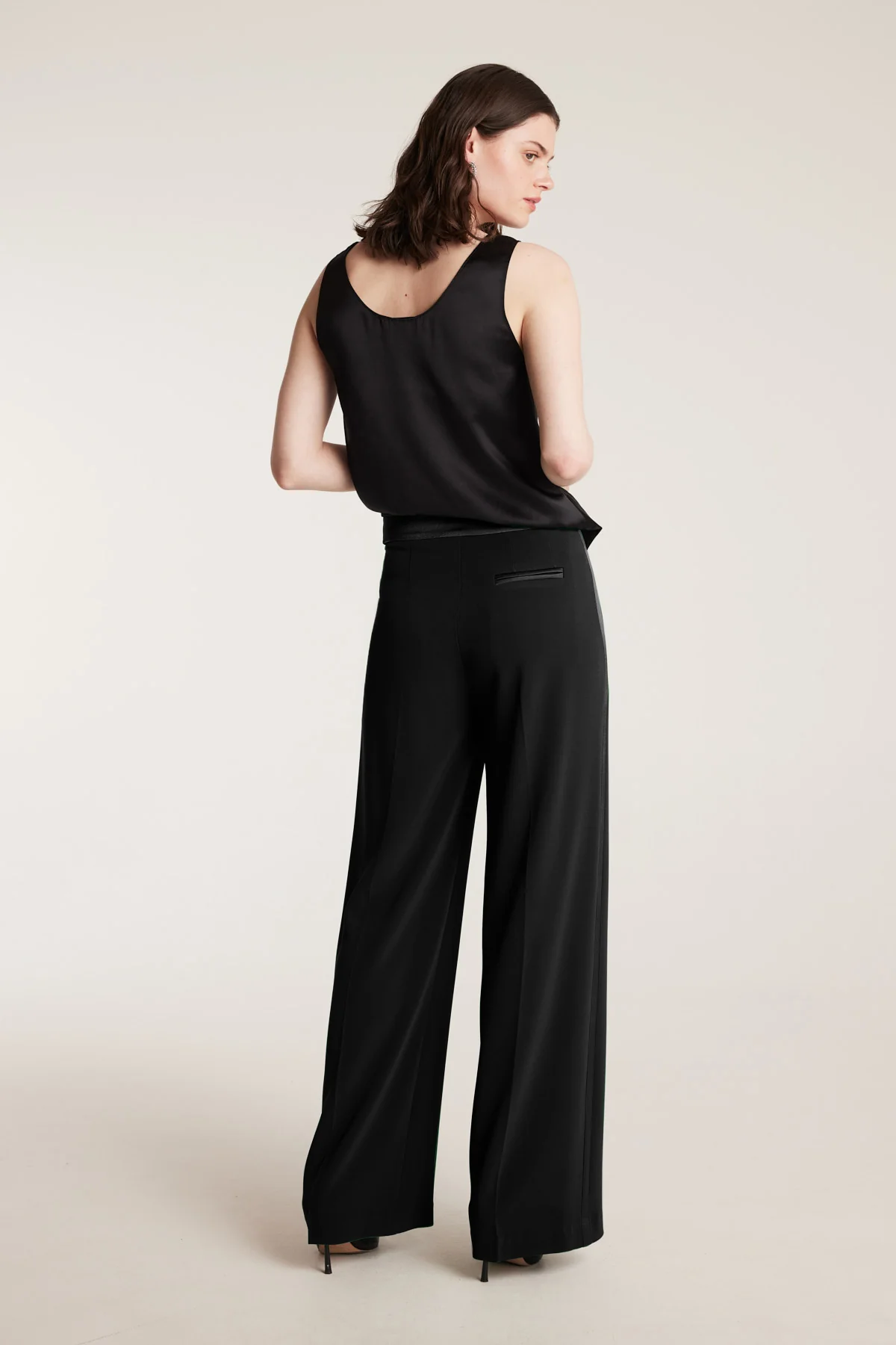 Tuxedo Pant - Black - Image 4