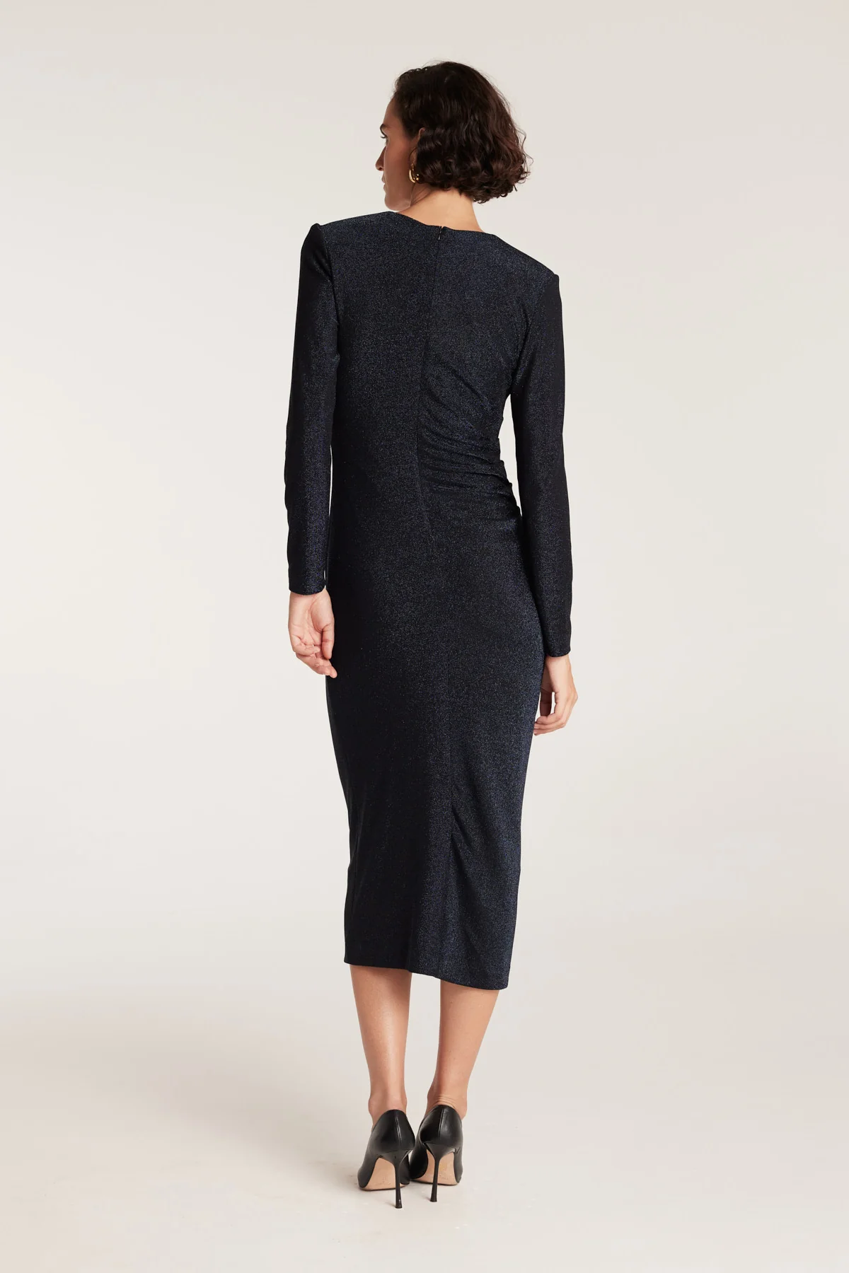 Valeria Dress - Navy - Image 5