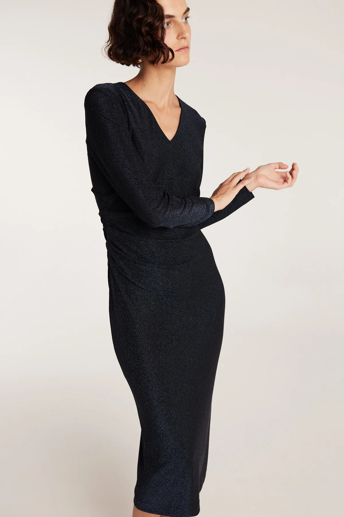 Valeria Dress - Navy - Image 7
