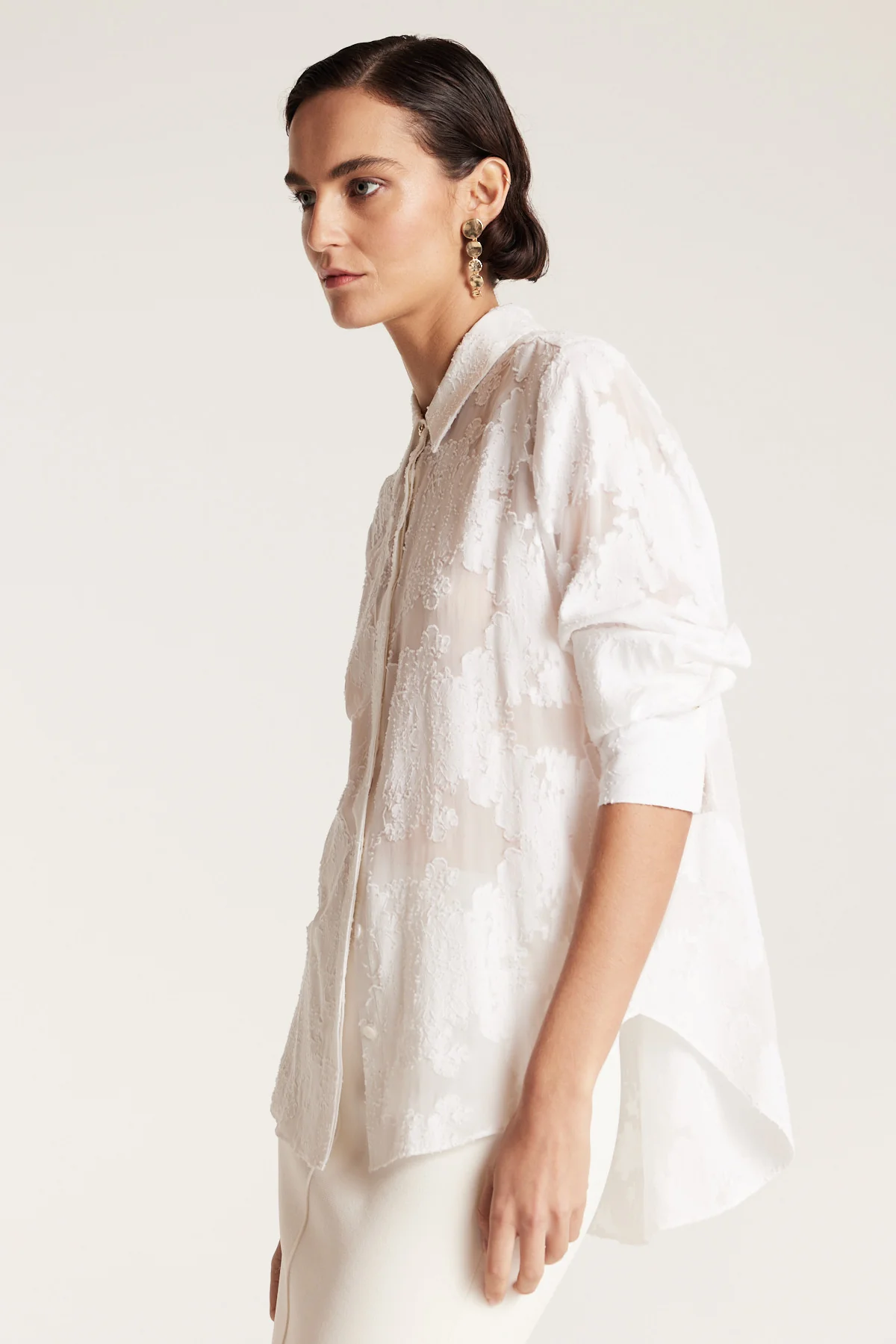 Bella Shirt - White - Image 2