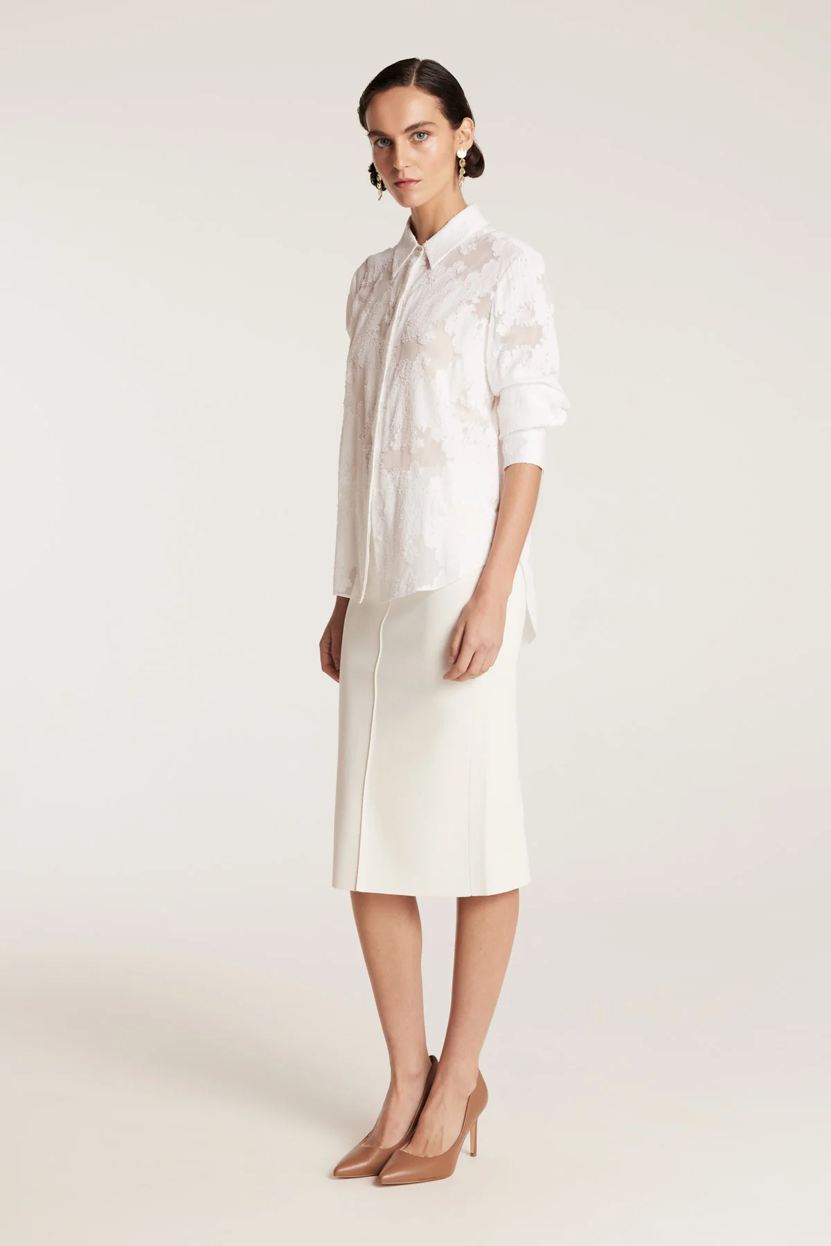 Bella Shirt - White - Image 5