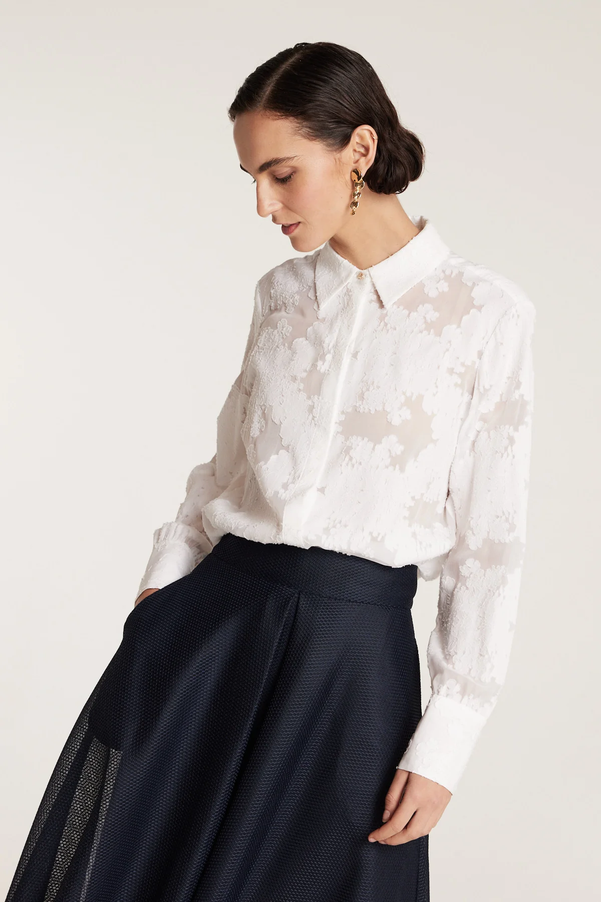 Bella Shirt - White - Image 7