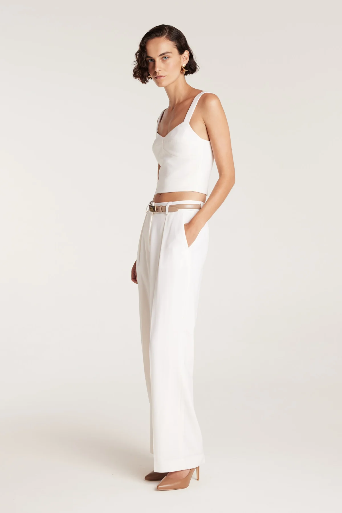 Wool Bralette - Winter White - Image 3