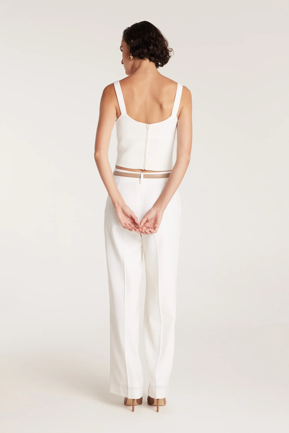 Wool Bralette - Winter White - Image 4