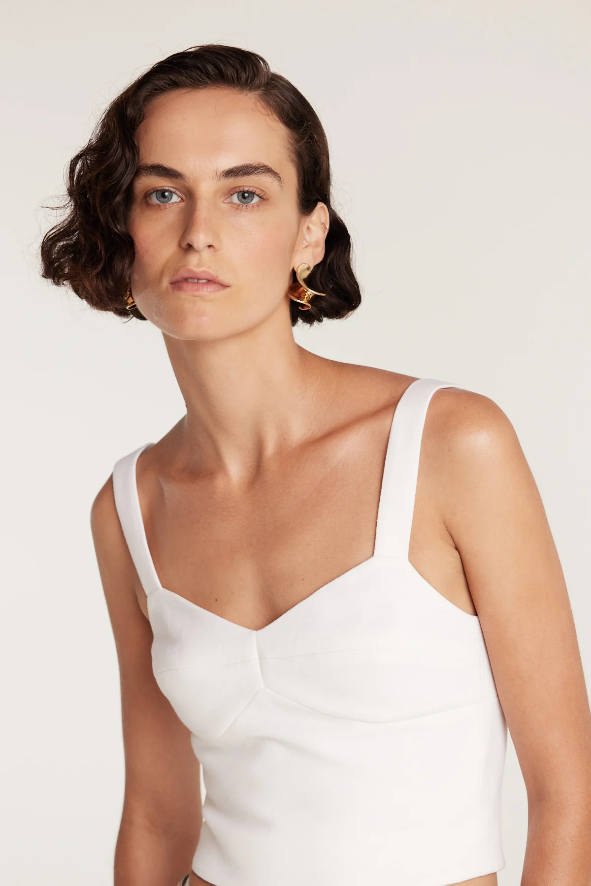 Wool Bralette - Winter White - Image 5